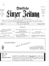 Amtliche Linzer Zeitung 19380812 Seite: 1