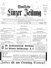 Amtliche Linzer Zeitung 19381209 Seite: 1