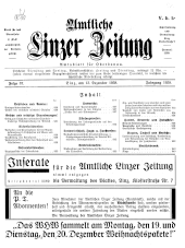 Amtliche Linzer Zeitung 19381213 Seite: 1