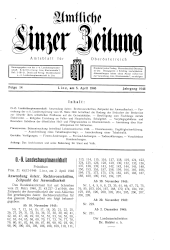 Amtliche Linzer Zeitung 19460405 Seite: 1