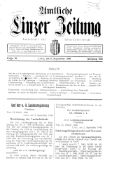 Amtliche Linzer Zeitung 19460906 Seite: 1