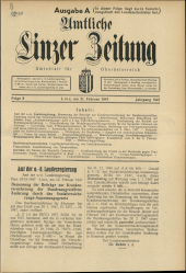 Amtliche Linzer Zeitung