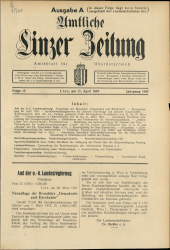 Amtliche Linzer Zeitung