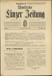 Amtliche Linzer Zeitung