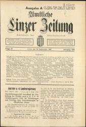 Amtliche Linzer Zeitung 19470919 Seite: 1