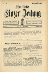 Amtliche Linzer Zeitung 19480109 Seite: 1