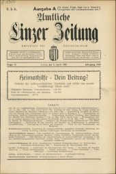 Amtliche Linzer Zeitung 19480402 Seite: 1