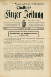 Amtliche Linzer Zeitung 19480430 Seite: 1