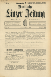 Amtliche Linzer Zeitung 19480507 Seite: 1