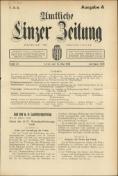 Amtliche Linzer Zeitung 19480514 Seite: 1