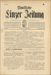 Amtliche Linzer Zeitung 19480709 Seite: 1