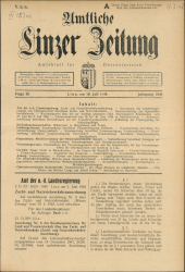 Amtliche Linzer Zeitung 19480716 Seite: 1