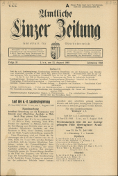 Amtliche Linzer Zeitung