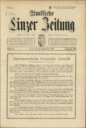 Amtliche Linzer Zeitung 19480924 Seite: 1