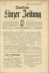 Amtliche Linzer Zeitung 19481126 Seite: 1