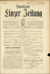 Amtliche Linzer Zeitung