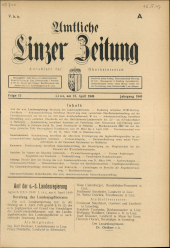 Amtliche Linzer Zeitung 19490415 Seite: 1