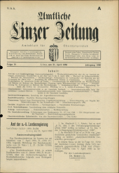 Amtliche Linzer Zeitung