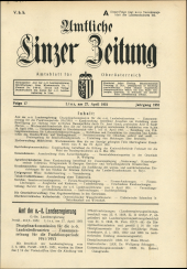 Amtliche Linzer Zeitung