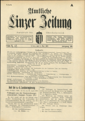 Amtliche Linzer Zeitung 19510504 Seite: 1