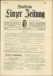 Amtliche Linzer Zeitung 19510525 Seite: 1