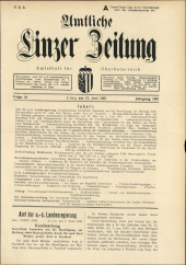 Amtliche Linzer Zeitung 19510615 Seite: 1