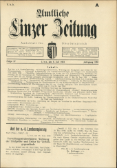 Amtliche Linzer Zeitung 19510706 Seite: 1