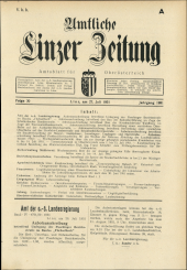 Amtliche Linzer Zeitung 19510727 Seite: 1