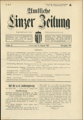 Amtliche Linzer Zeitung 19510824 Seite: 1