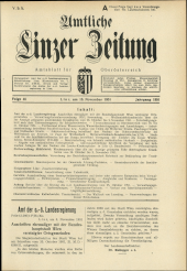 Amtliche Linzer Zeitung 19511116 Seite: 1