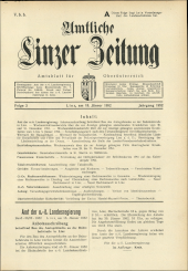 Amtliche Linzer Zeitung 19520118 Seite: 1