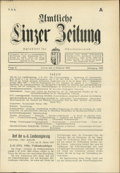 Amtliche Linzer Zeitung 19520201 Seite: 1