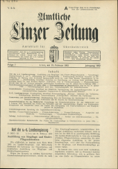 Amtliche Linzer Zeitung 19520215 Seite: 1