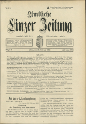 Amtliche Linzer Zeitung 19520229 Seite: 1