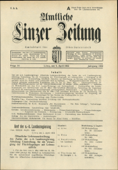 Amtliche Linzer Zeitung 19520404 Seite: 1