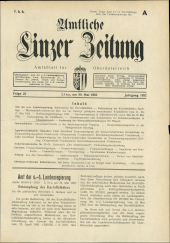 Amtliche Linzer Zeitung 19520530 Seite: 1