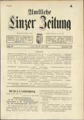 Amtliche Linzer Zeitung 19520627 Seite: 1