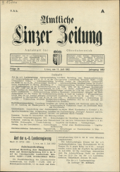 Amtliche Linzer Zeitung 19520711 Seite: 1