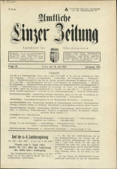 Amtliche Linzer Zeitung 19520718 Seite: 1