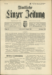 Amtliche Linzer Zeitung