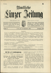 Amtliche Linzer Zeitung 19520912 Seite: 1