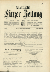 Amtliche Linzer Zeitung 19520919 Seite: 1