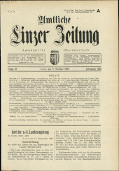 Amtliche Linzer Zeitung 19521003 Seite: 1