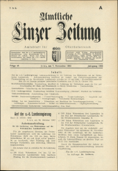 Amtliche Linzer Zeitung 19521107 Seite: 1