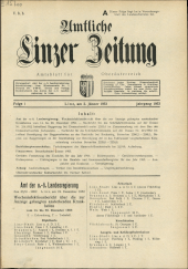 Amtliche Linzer Zeitung 19530102 Seite: 1