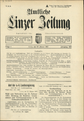 Amtliche Linzer Zeitung 19530123 Seite: 1