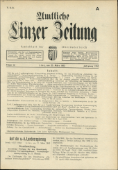 Amtliche Linzer Zeitung 19530320 Seite: 1