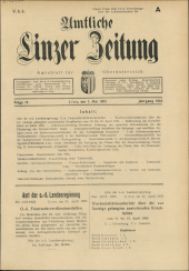 Amtliche Linzer Zeitung 19530501 Seite: 1