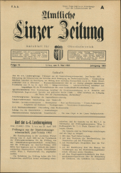 Amtliche Linzer Zeitung 19530508 Seite: 1