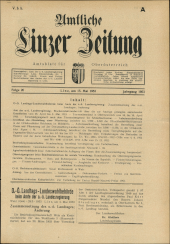 Amtliche Linzer Zeitung 19530515 Seite: 1